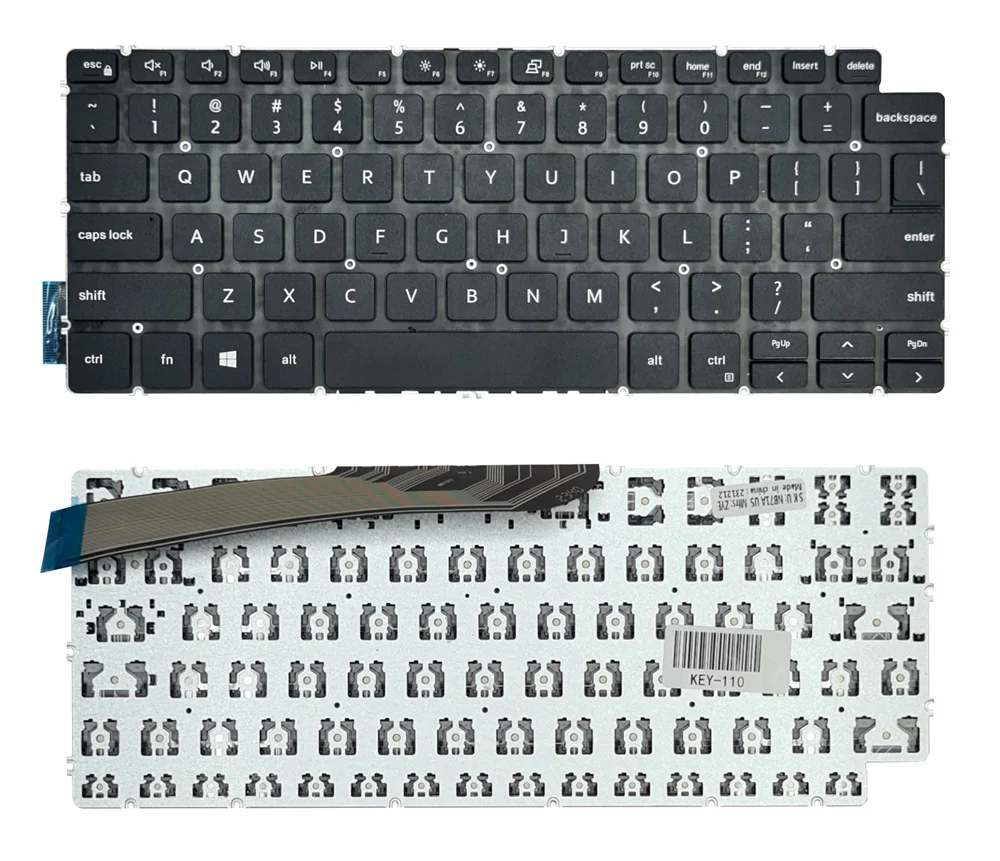 Φωτογραφία προϊόντος: UNBRANDED Πληκτρολόγιο για Dell Inspiron 5390/5492/7391 KEY-110, μαύρο