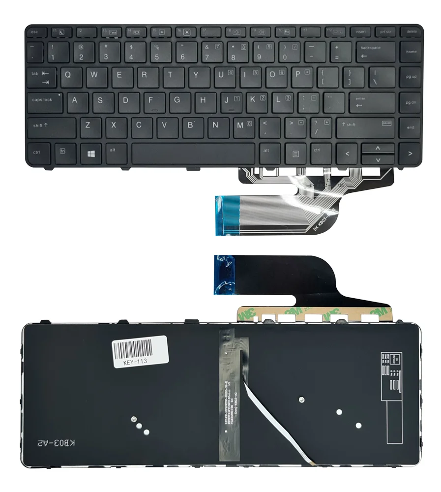 Φωτογραφία προϊόντος: UNBRANDED Πληκτρολόγιο για HP ProBook 640 G3/G2 KEY-113 με backlight, μαύρο
