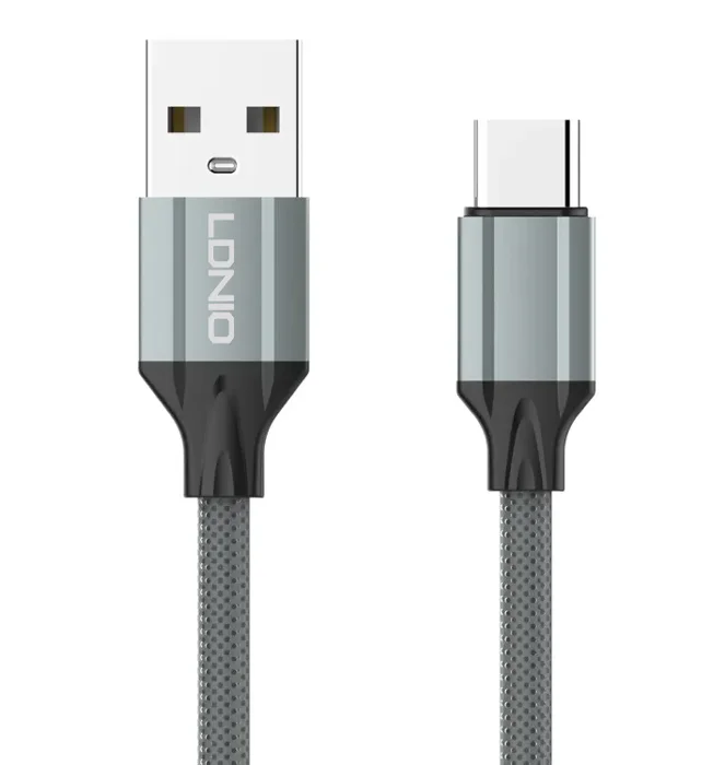 Φωτογραφία προϊόντος: LDNIO καλώδιο USB-C σε USB LS441, 2.4A, 1m, γκρι