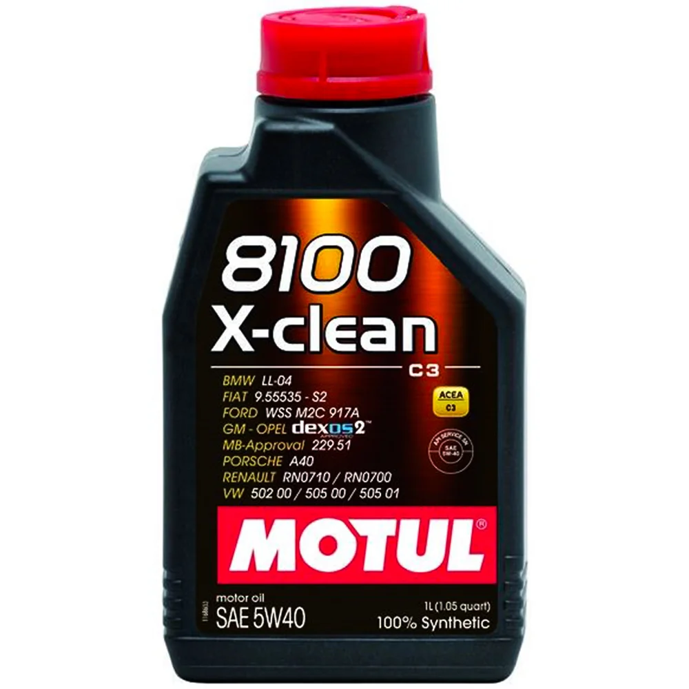 Φωτογραφία προϊόντος: MOTUL 8100 X-CLEAN 5W40 1lt