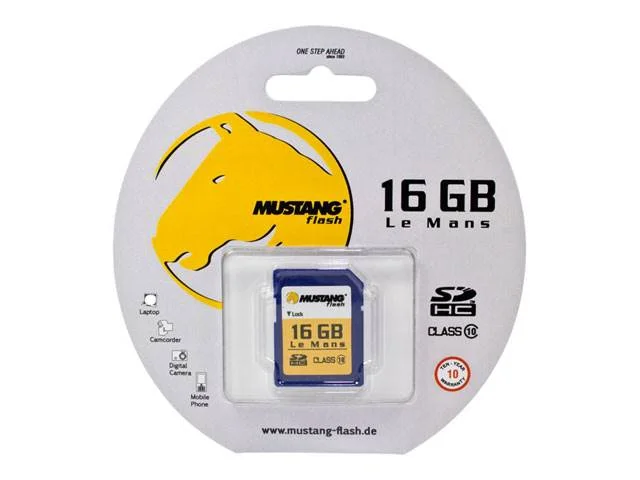 Φωτογραφία προϊόντος: OEM ΚΑΡΤΑ ΜΝΗΜΗΣ SECURE DIGITAL (SDHC) MUSTANG 16GB LE MANS (ΚΑΤΗΓΟΡΙΑ 10)
