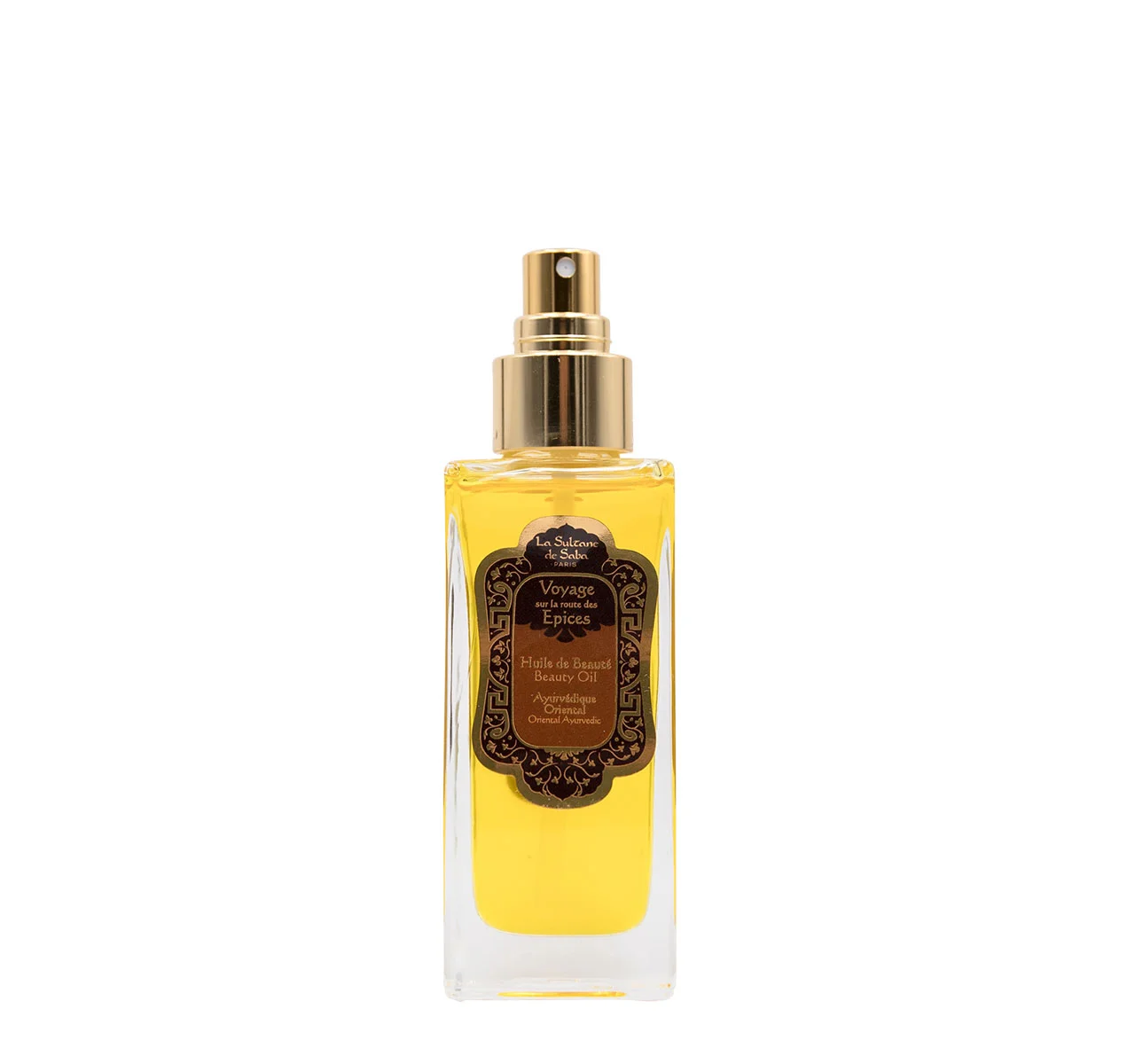 Φωτογραφία προϊόντος: BEAUTY OIL 200 ML LA SULTANE DE SABA AMBER VANILLA PATSOULI SPICES ROUTE AYUVERDIC AR004355