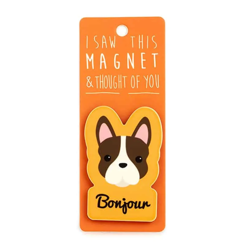 Φωτογραφία προϊόντος: Μαγνήτης Stands Out "Bonjour Dog"