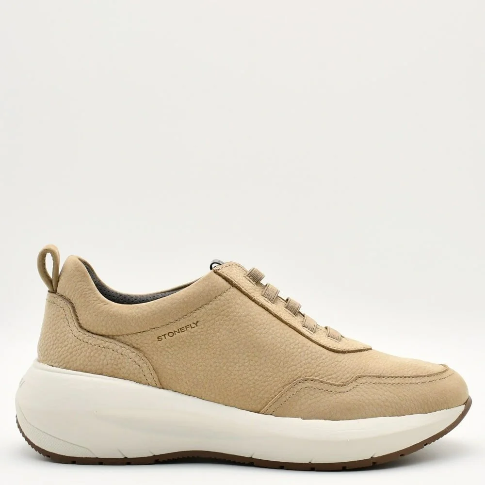 Φωτογραφία προϊόντος: Sneakers Γυναικεία Stonefly 221619 8SC Twins 1 σε taupe δέρμα nabuk