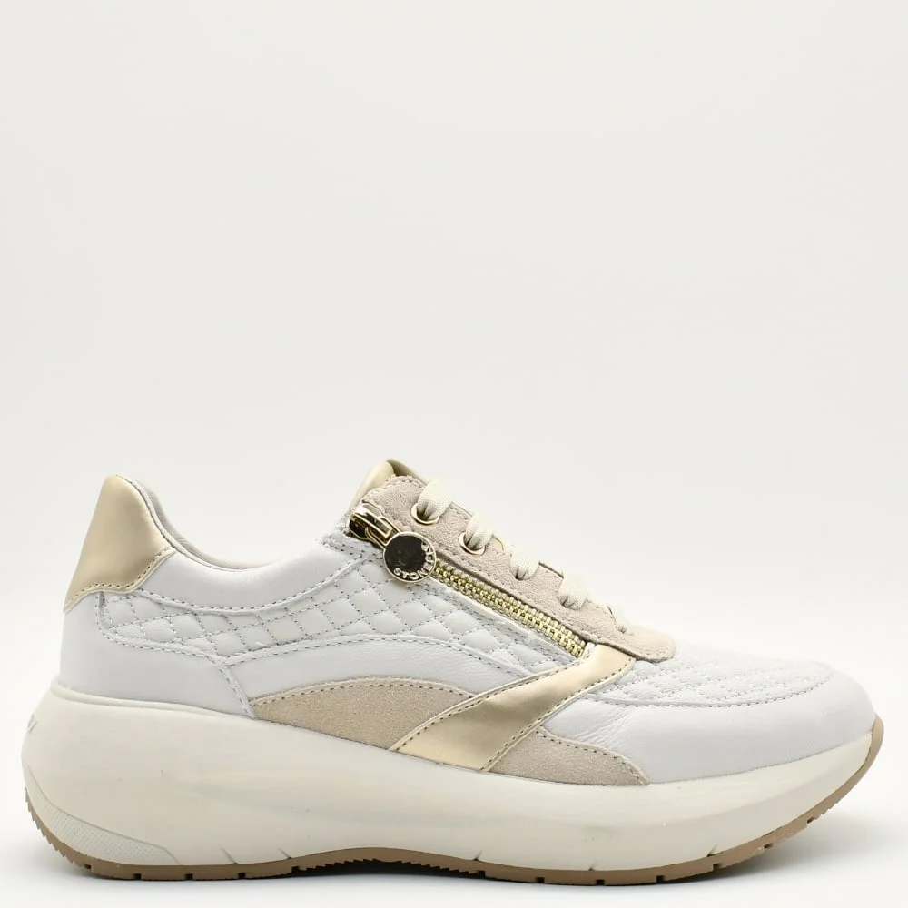 Φωτογραφία προϊόντος: Sneakers Γυναικεία Stonefly 221620 CM8 Twins 2 σε μπεζ δέρμα