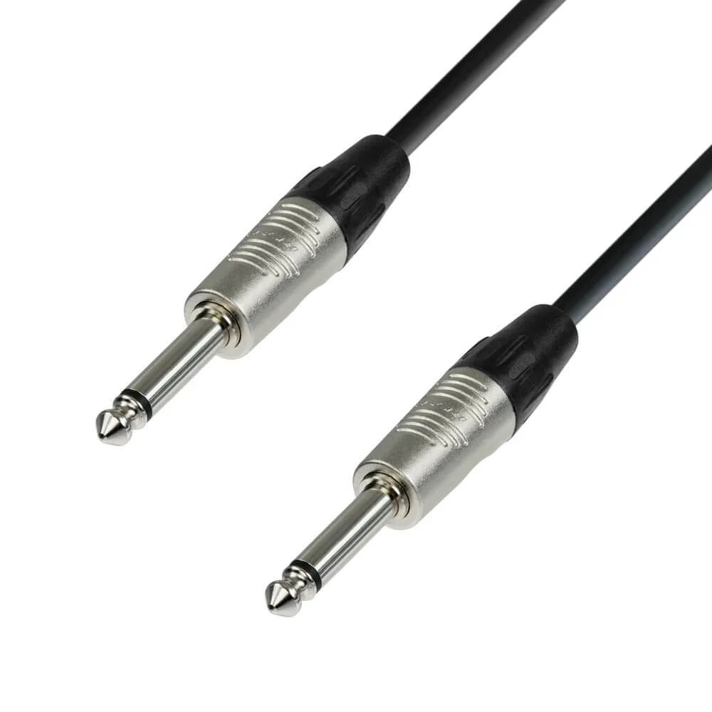Φωτογραφία προϊόντος: Adam Hall K4IPP0150 4Star Series Καλώδιο Οργάνων 1/4 Mono Jack - 1/4 Mono Jack 1,5m Μαύρο