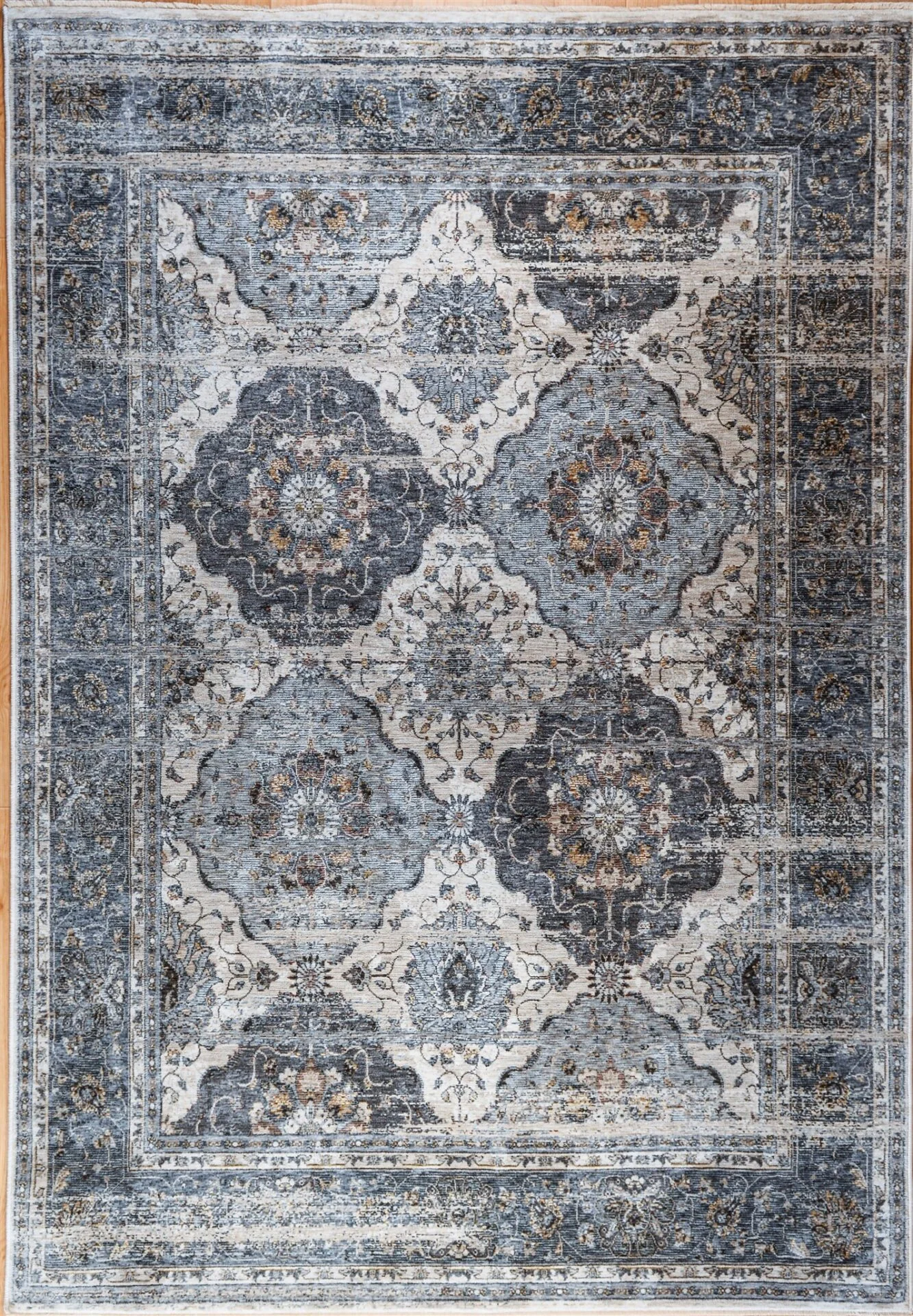 Φωτογραφία προϊόντος: ΧΑΛΙ IMPERIAL 1801/Q GREY- Klonaras Home Fashion 160cmx235cm