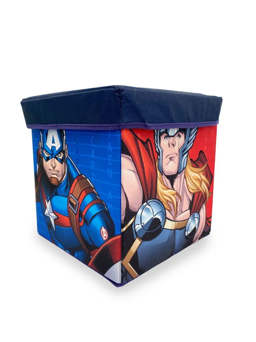 Φωτογραφία προϊόντος: Κουτί-Σκαμπό Marvel Avengers 11 30X30X30 Blue 100% Polyester