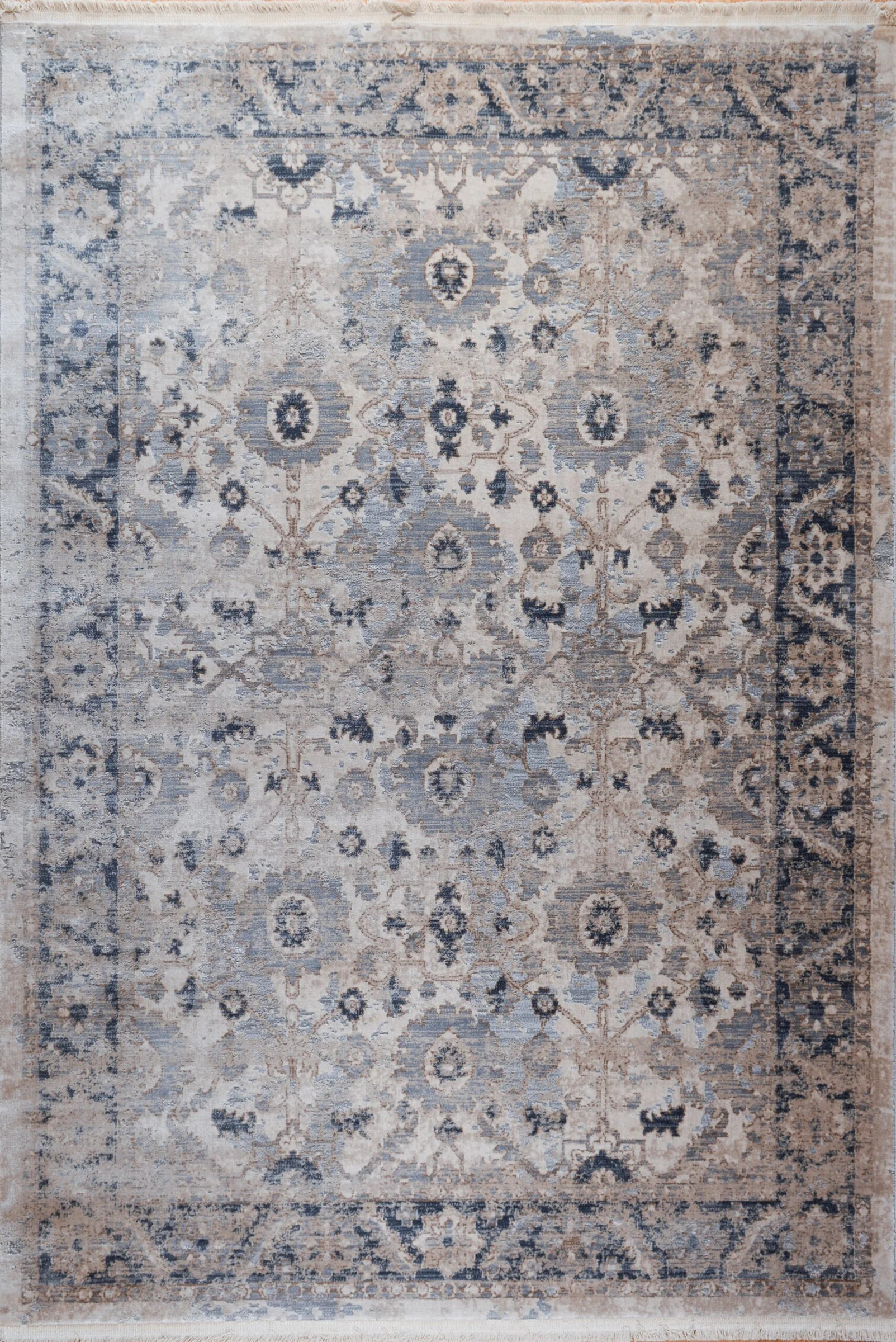 Φωτογραφία προϊόντος: ΧΑΛΙ OSKA 5469/GREYISH BLUE - Klonaras Home Fashion 160εκ - Στρόγγυλο