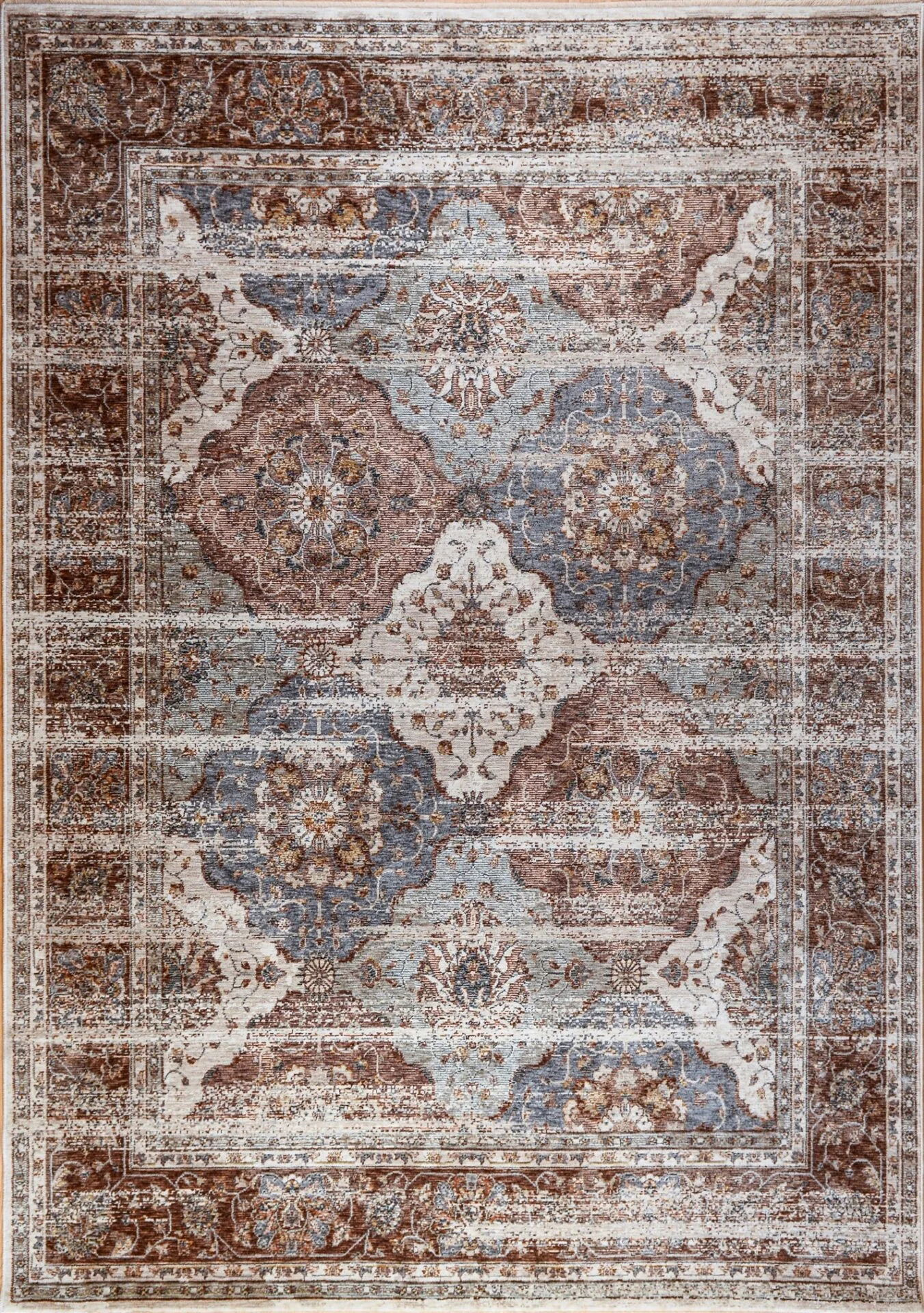 Φωτογραφία προϊόντος: ΧΑΛΙ IMPERIAL 1801/V CREAM- Klonaras Home Fashion 200cmx285cm