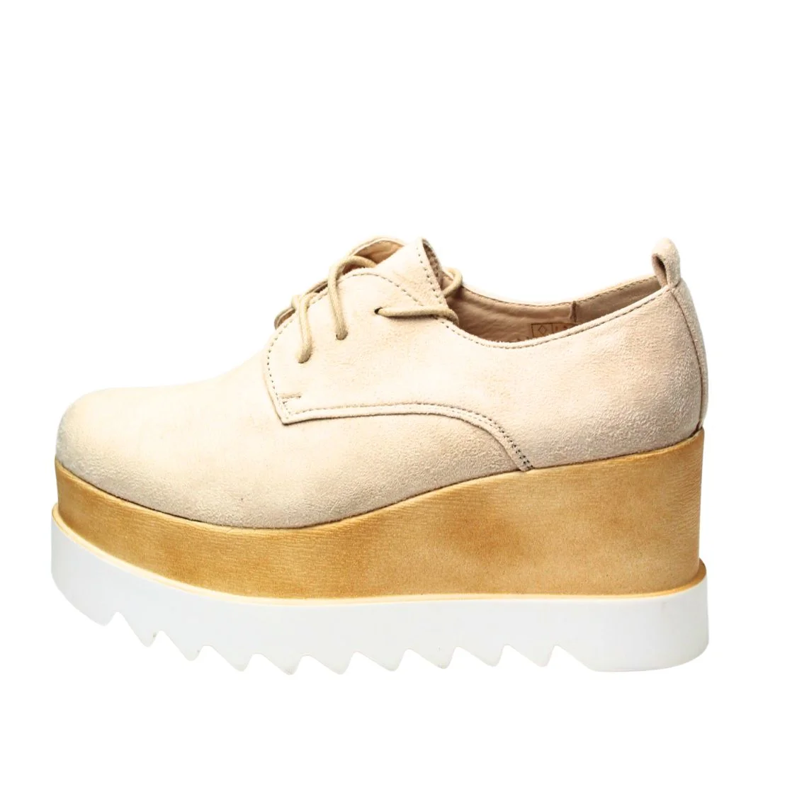Φωτογραφία προϊόντος: ALTA MODA Γυναικεία Loafers Με Δίχρωμη Τρακτερωτή Σόλα Μπεζ