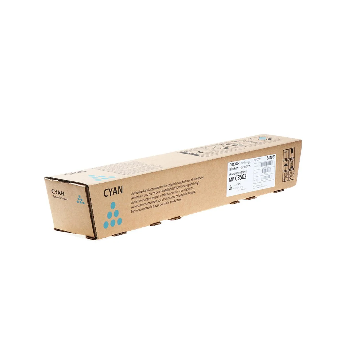 Φωτογραφία προϊόντος: Toner Copier Ricoh MP C3503 Cyan - 18K Pgs - 841820