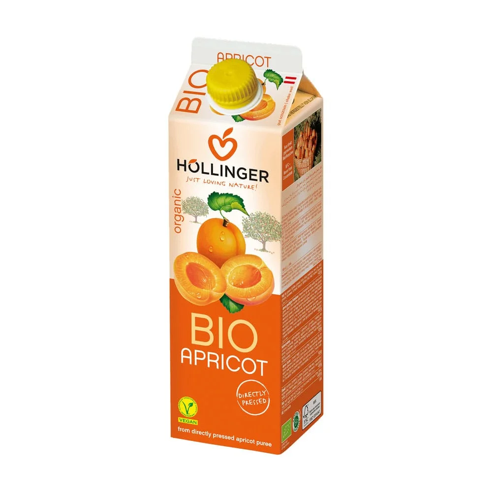 Φωτογραφία προϊόντος: Χυμός Βερίκοκο 1L Hollinger Bio - 223130003