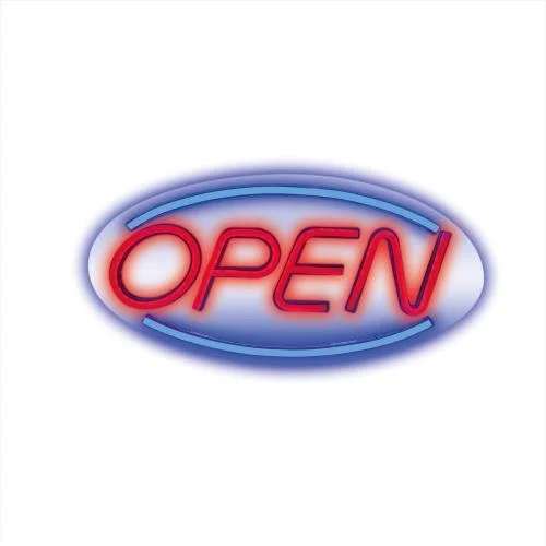 Φωτογραφία προϊόντος: Neon Plexi Forever Light FPNE04X OPEN (USB, On/Off & Dimmer) Μπλέ - Κόκκινο N64439