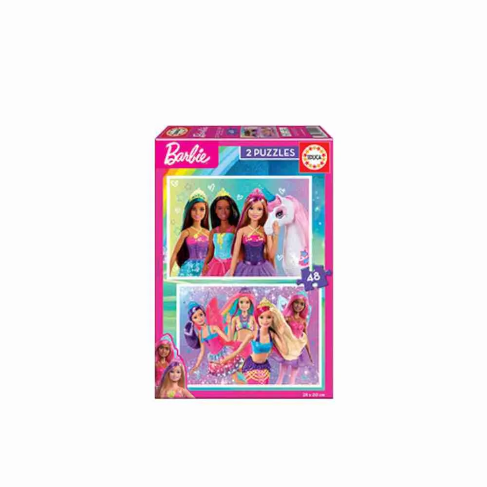 Φωτογραφία προϊόντος: Educa Παιδικό Παζλ Barbie 2 x 48 Τεμ