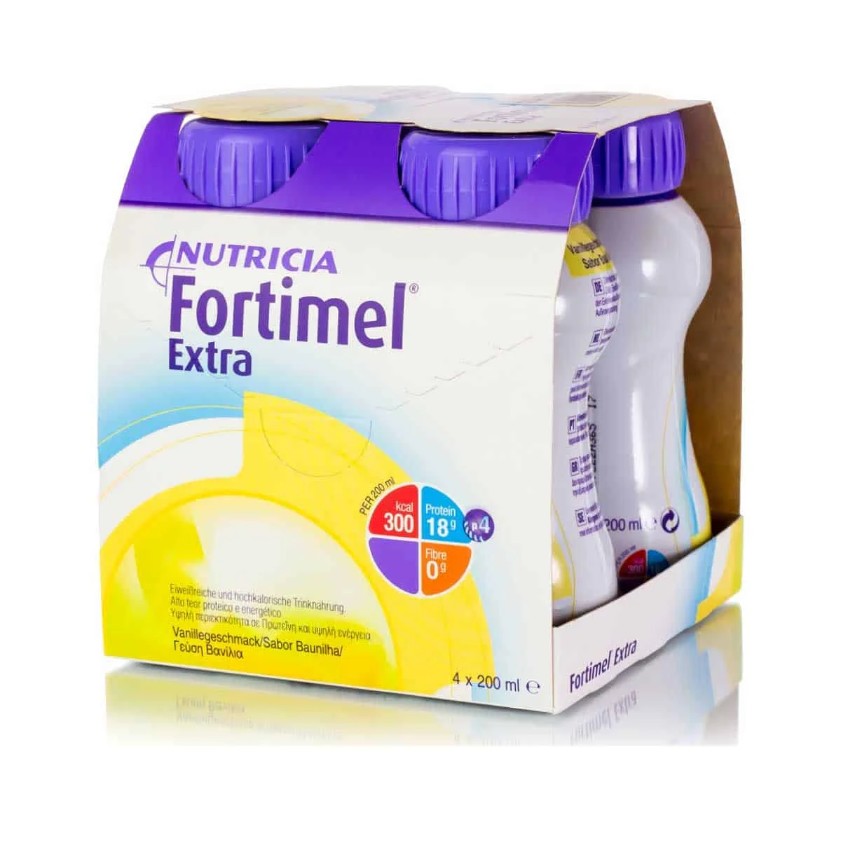 Φωτογραφία προϊόντος: Medipharmacy Nutricia Fortimel Extra Bανίλια 4 x 200 ml