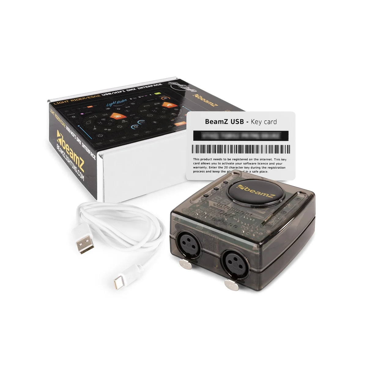Φωτογραφία προϊόντος: BeamZPro WiFi-USB DMX INTERFACE with LIGHT RIDER - WiFi-USB ελεγκτής συσκευών DMX με PC ή tablet
