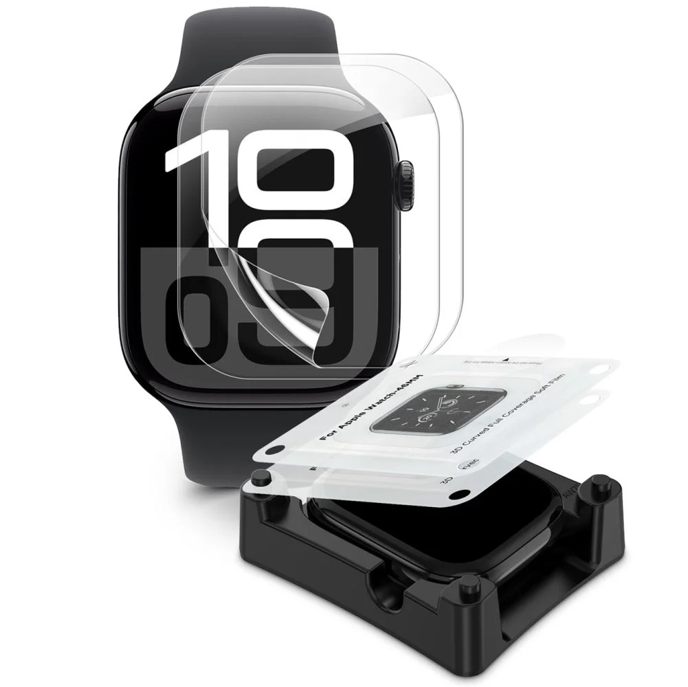 Φωτογραφία προϊόντος: Tech-Protect Hydrogel Film Supreme Set 2-Pack Apple Watch 10 46mm Clear