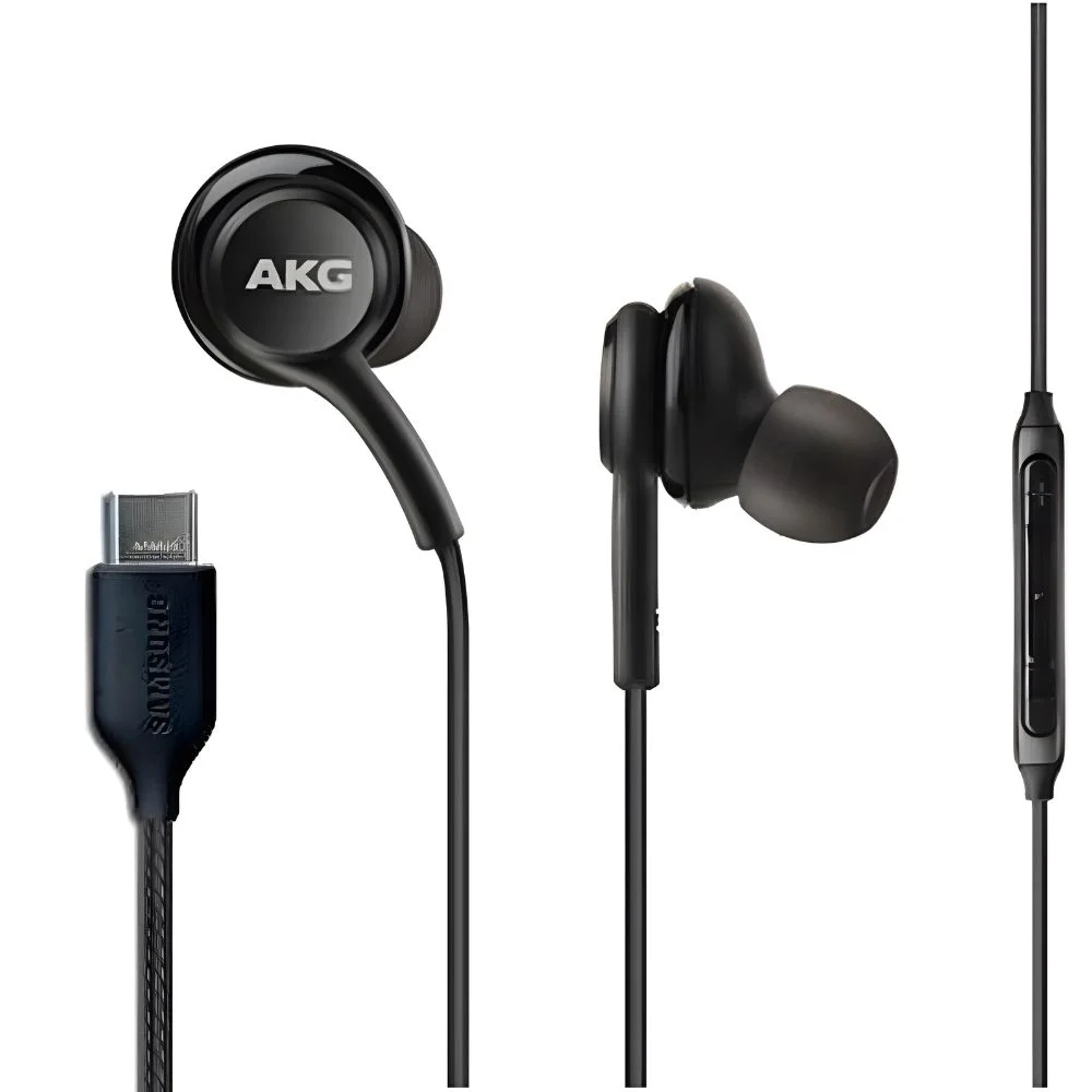 Φωτογραφία προϊόντος: Samsung Ακουστικά Handsfree Type-C Stereo HF Bulk Black (EO-IC100BBE)