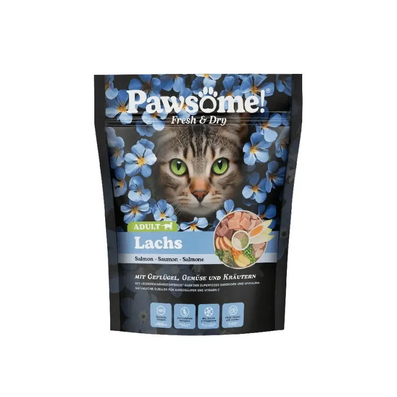 Φωτογραφία προϊόντος: Pawsome Adult Fresh & Dry Σολομός 750gr