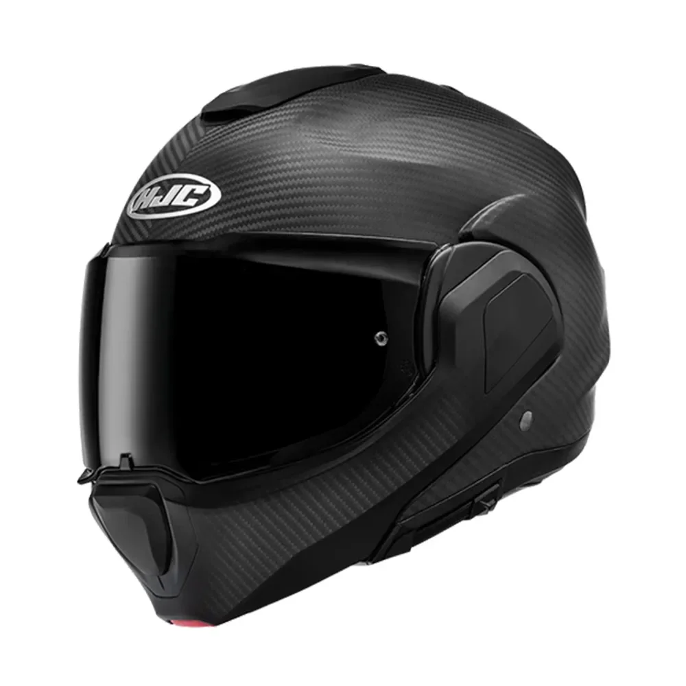 Φωτογραφία προϊόντος: ΚΡΑΝΟΣ FLIP-UP F100 CARBON SOLID MATTE BLACK ECE 22.06 | HJC