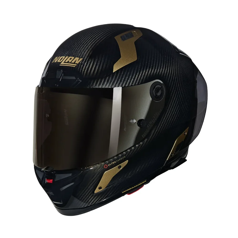 Φωτογραφία προϊόντος: ΚΡΑΝΟΣ FULL FACE X-804 RS ULTRA CARBON AUREO 330 GOLD ECE 22.06 | NOLAN