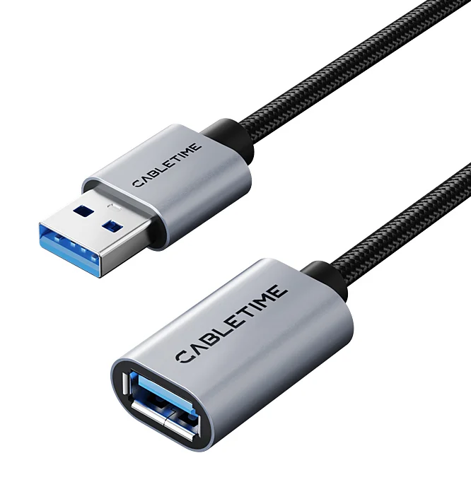 Φωτογραφία προϊόντος: CABLETIME καλώδιο προέκτασης USB CT-AMAF1, 5Gbps, 3m, μαύρο
