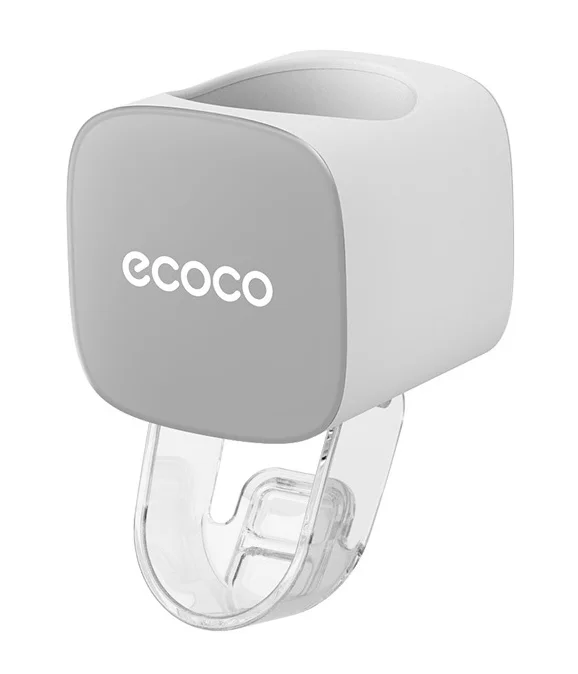 Φωτογραφία προϊόντος: ECOCO διανεμητής οδοντόκρεμας E24024, 5.5x5.5x9.1cm, γκρι