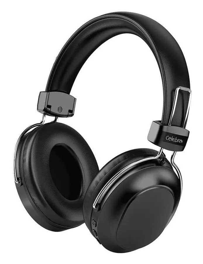 Φωτογραφία προϊόντος: CELEBRAT headphones A36, ασύρματα & ενσύρματα, micro SD, 40mm, 250mAh, μαύρα