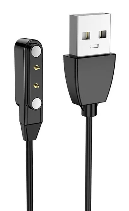 Φωτογραφία προϊόντος: ZEBLAZE USB καλώδιο φόρτισης για smartwatch GTS 3 Pro, μαύρο