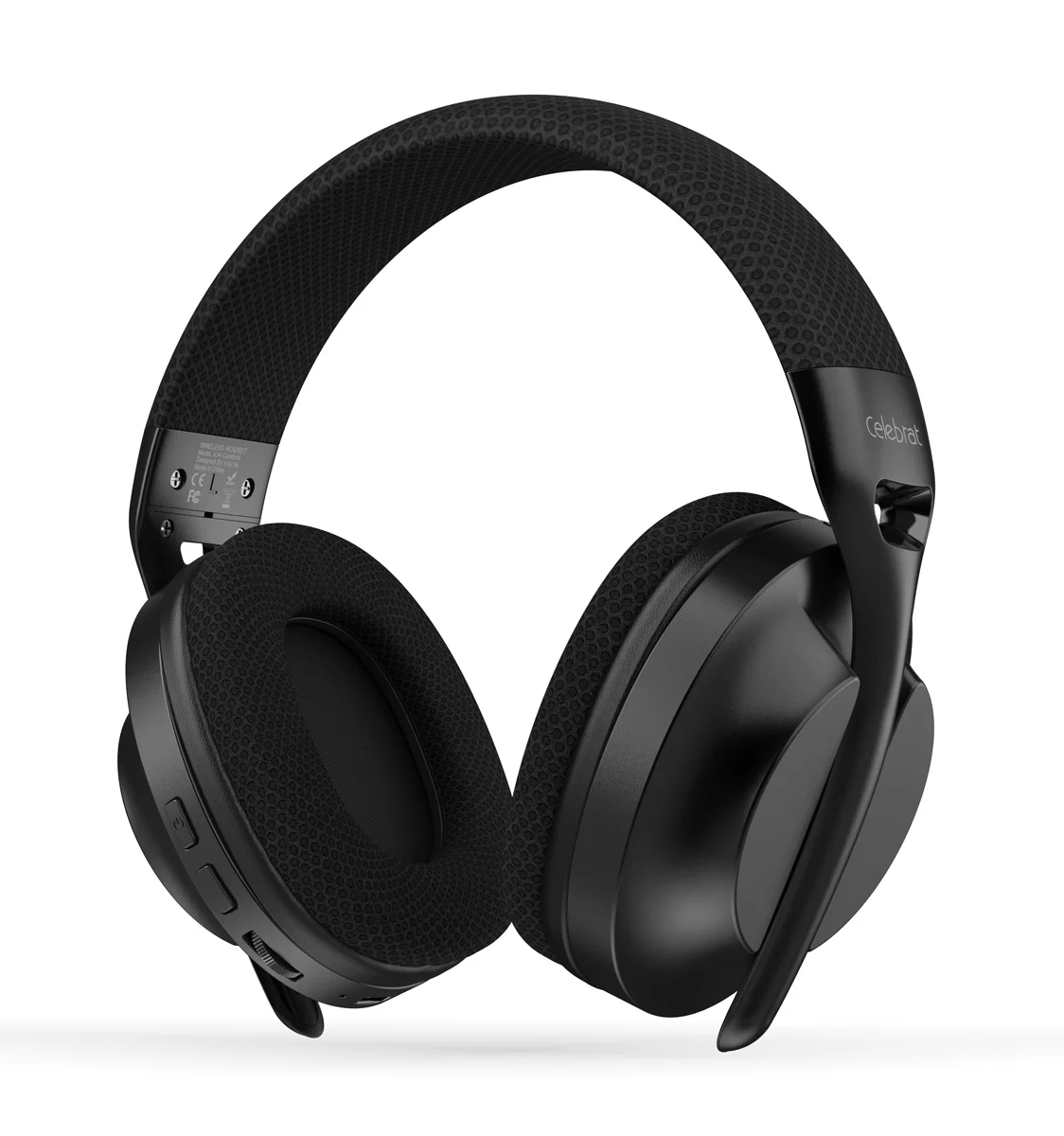 Φωτογραφία προϊόντος: CELEBRAT headphones A34, ασύρματα & ενσύρματα, 40mm, 300mAh, μαύρα