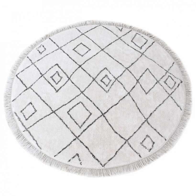 Φωτογραφία προϊόντος: ΧΑΛΙ THE RUG REPUBLIC ERVIN IVOIRE D160 100% ΒΑΜΒΑΚΙ