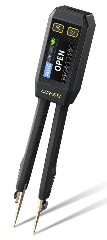 Φωτογραφία προϊόντος: FNIRSI ψηφιακό LCR/SMD/ESR tester LCR-ST1, επαναφορτιζόμενο