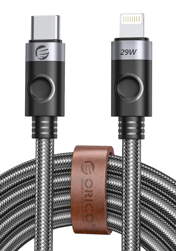 Φωτογραφία προϊόντος: ORICO καλώδιο Lightning σε USB-C C2L, 29W, 480Mbps, 1m, μαύρο