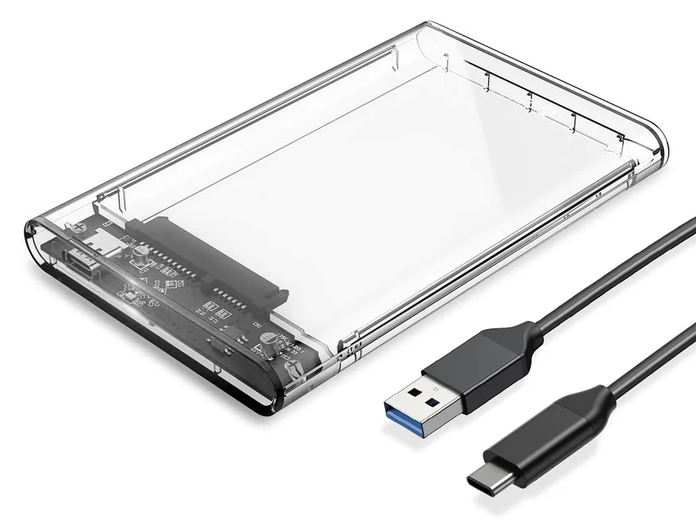 Φωτογραφία προϊόντος: ORICO θήκη για 2.5" SATA HDD/SSD 2139C3, 5Gbps, διάφανη