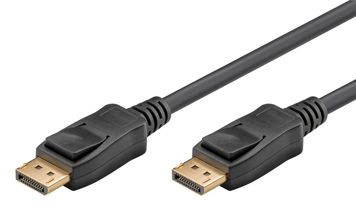 Φωτογραφία προϊόντος: GOOBAY καλώδιο DisplayPort 74744, 8K/120Hz, 40 Gbps, 2m, μαύρο