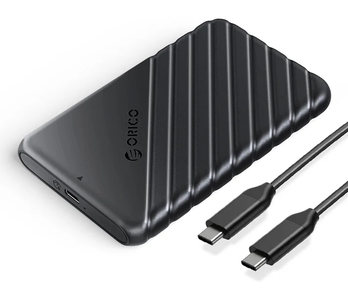Φωτογραφία προϊόντος: ORICO θήκη για 2.5" SATA HDD/SSD 25PW1C-C3, 5Gbps, μαύρη