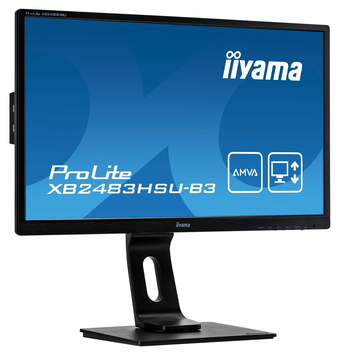 Φωτογραφία προϊόντος: IIYAMA used οθόνη XB2483HSU LED, 23.8" 1920x1080, VGA/DVI/DisplayPort, Grade B
