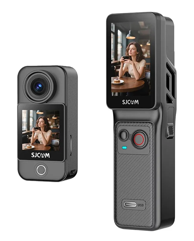Φωτογραφία προϊόντος: SJCAM action camera C400 με ασύρματο χειριστήριο, 16MP/4K, WiFi, αδιάβροχη θήκη, μαύρη