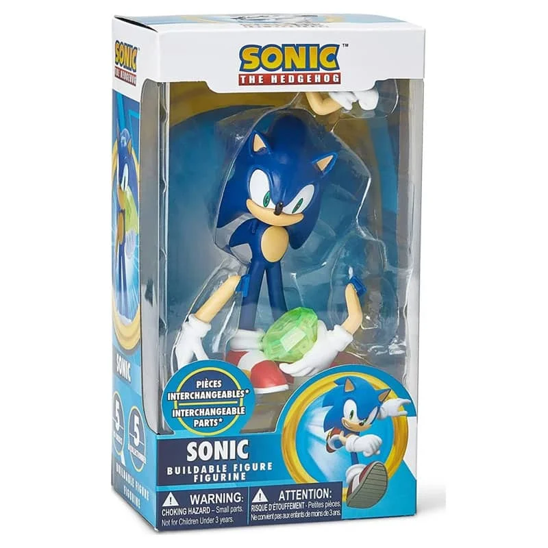 Φωτογραφία προϊόντος: Just Toys Φιγούρα Sonic The Hedgehog Buildable Sonic 10εκ.