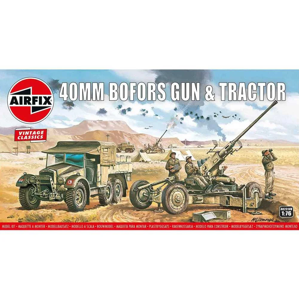 Φωτογραφία προϊόντος: Airfix 1/76 Bofors 40mm Gun + Tractor (A02314V) 30351