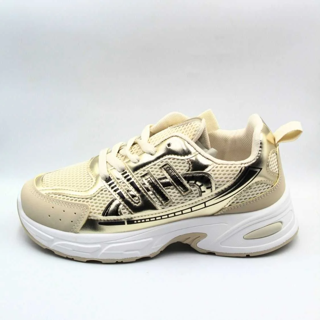 Φωτογραφία προϊόντος: PLATO Sneakers Σε Συνδυασμό Υλικών