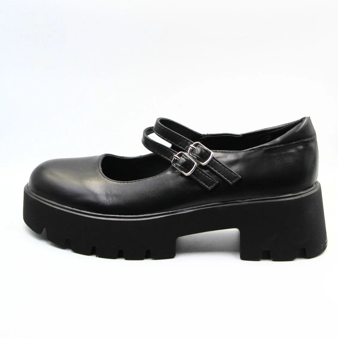 Φωτογραφία προϊόντος: PLATO Loafers δερματίνη με διπλή μπαρέτα