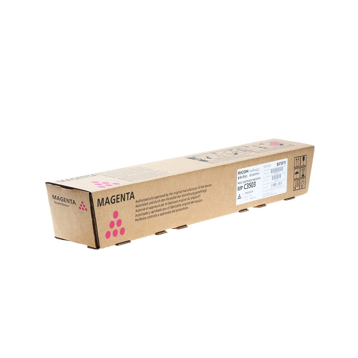 Φωτογραφία προϊόντος: Toner Copier Ricoh MP C3503 Magenta - 18K Pgs - 841819