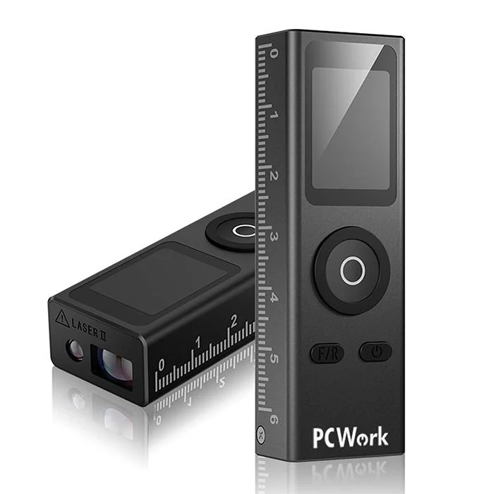 Φωτογραφία προϊόντος: PCWork Μίνι μετρητής αποστάσεων με χρήση laser και εύρος έως 30m.