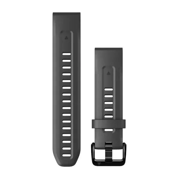 Φωτογραφία προϊόντος: Garmin Quickfit 20 Graphite Silicone Band έως 12 άτοκες δόσεις ή 24 δόσεις
