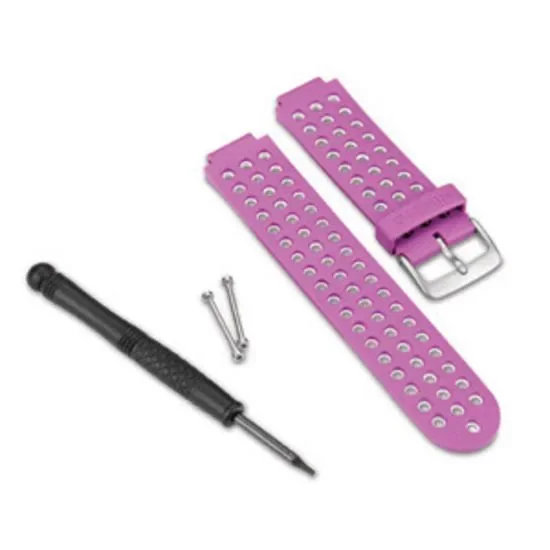 Φωτογραφία προϊόντος: GR Garmin Watch Band Violet/White (Approach S6 and Forerunner 220/620) έως 12 άτοκες δόσεις ή 24 δόσεις