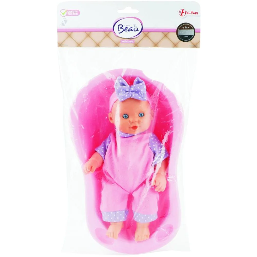 Φωτογραφία προϊόντος: Toi-Toys BEAU ΚΟΥΚΛΑ ΜΩΡΑΚΙ ΜΕ ΠΙΤΖΑΜΕΣ 20εκ ΣΕ ΜΠΑΝΙΕΡΑΚΙ