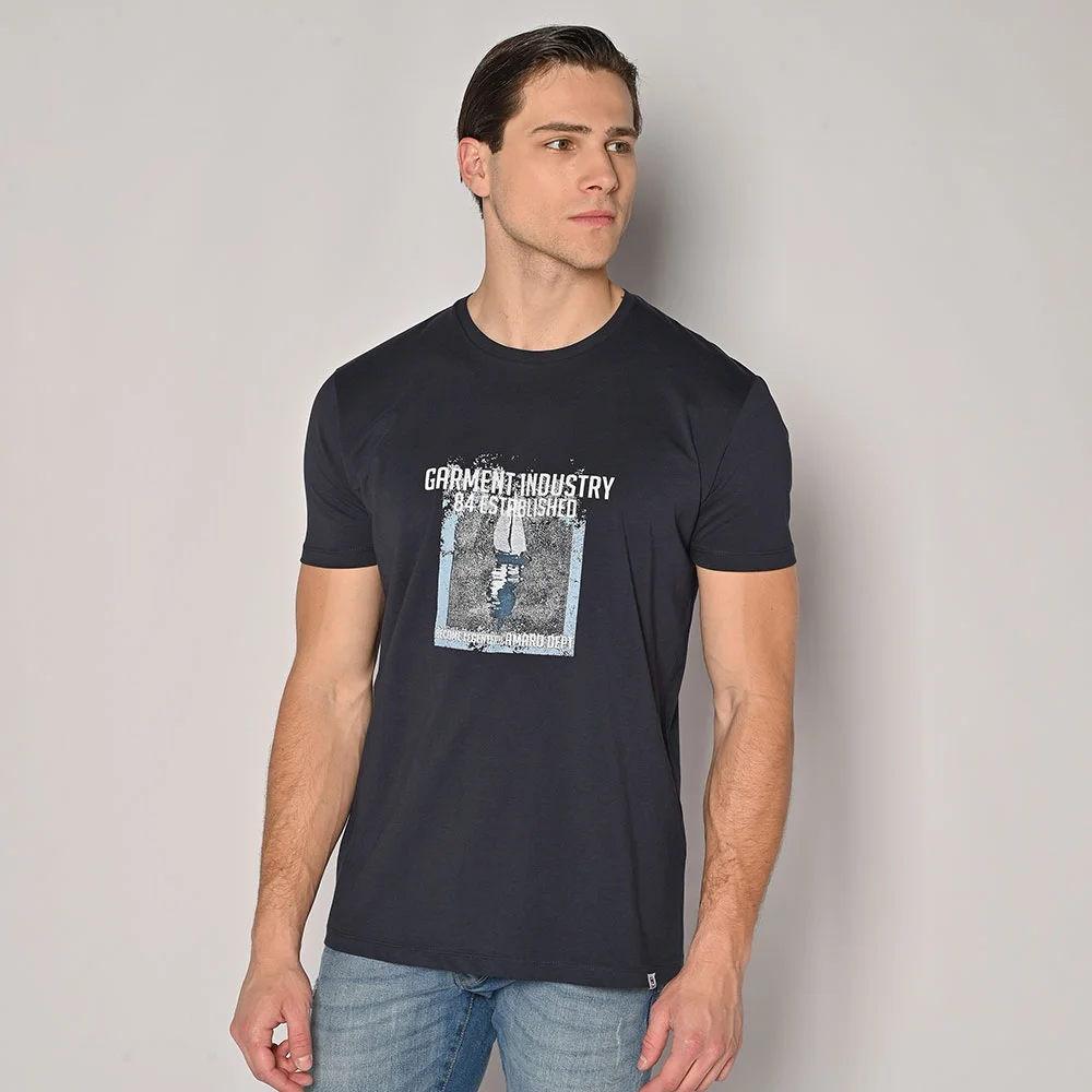 Φωτογραφία προϊόντος: Ανδρικό Τ-Shirt Camaro Indigo Mε Σχέδιο