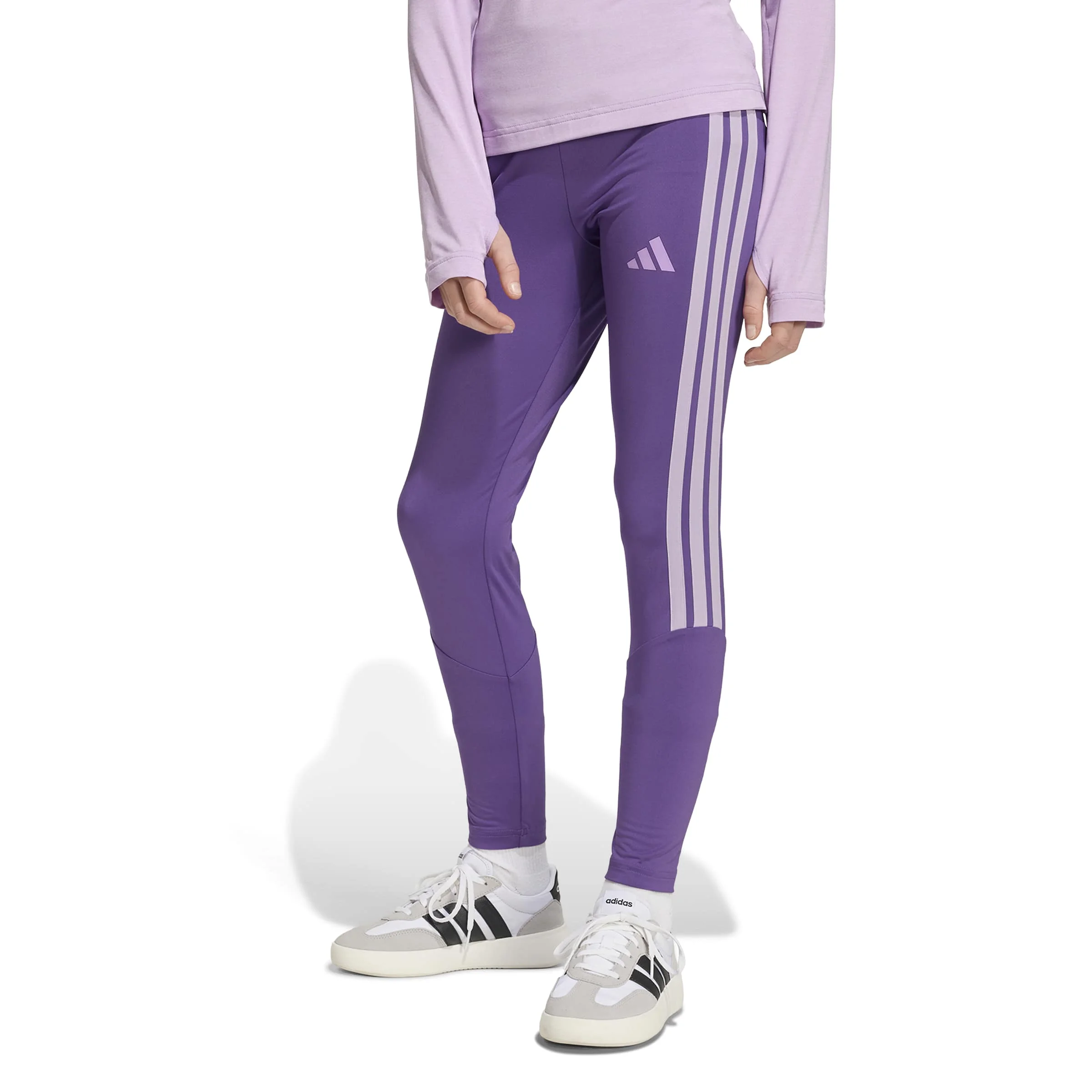Φωτογραφία προϊόντος: Adidas Train Essentials 3-Stripes Leggings Kids KD5965 Μωβ
